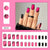 12 Sizes-24 Pcs Press On Nails W281