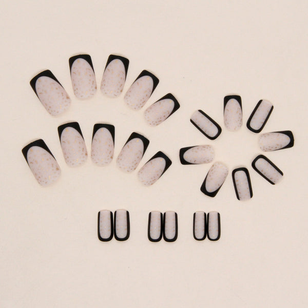 12 Sizes-24 Pcs Press On Nails W749