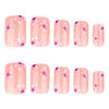 12 Sizes-24 Pcs Press On Nails JP4296