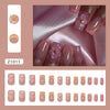 12 Sizes-24 Pcs Press On Nails Z1011