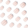 12 Sizes-24 Pcs Press On Nails JP4113