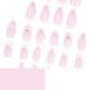 12 Sizes-24 Pcs Press On Nails JP3645