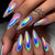 12 Sizes-24 Pcs Press On Nails Y1659