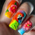 12 Sizes-24 Pcs Press On Nails Y455