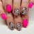 12 Sizes-24 PcsPress On Nails C823