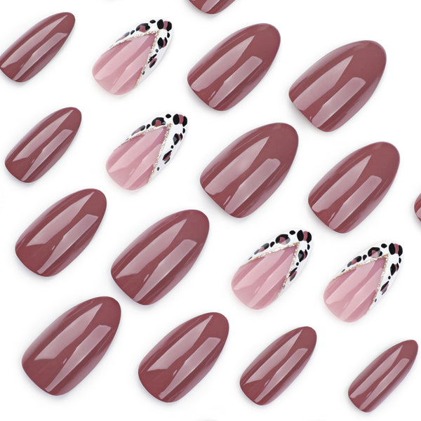 12 Sizes-24 Pcs Press On Nails JP3977