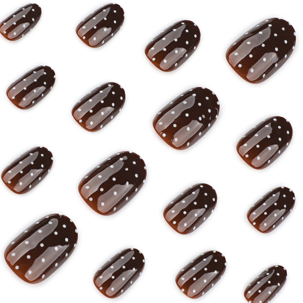 12 Sizes-24 Pcs Press On Nails JP4063