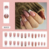 12 Sizes-24 Pcs Press On Nails W450