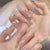 12 Sizes-24 Pcs Press On Nails Z522