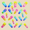 12 Sizes-24 Pcs Press On Nails Y694