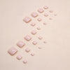 12 Sizes-24 Pcs Press On Nails F133
