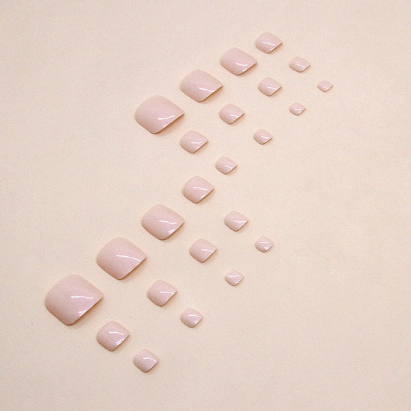 12 Sizes-24 Pcs Press On Nails F133