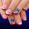 12 Sizes-24 Pcs Press On Nails C1715
