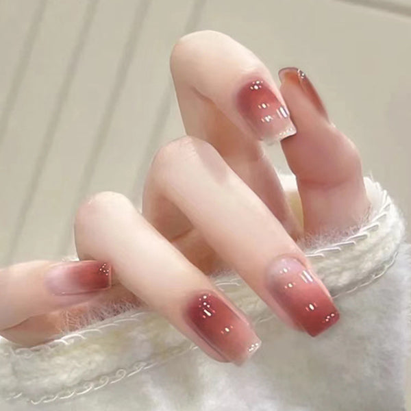 12 Sizes-24 Pcs Press On Nails R733
