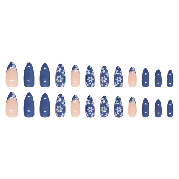 12 Sizes-24 Pcs Press On Nails W1766
