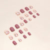 12 Sizes-24 Pcs Press On Nails W784