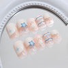 12 Sizes-24 Pcs Press On Nails R930