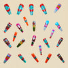 12 Sizes-24 Pcs Press On Nails Y269