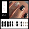 12 Sizes-24 Pcs Press On Nails C943