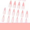 12 Sizes-24 Pcs Press On Nails DIY34