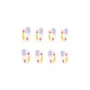 12 Sizes-24 Pcs Press On Nails R551
