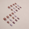 12 Sizes-24 Pcs Press On Nails Z723