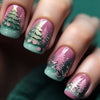 12 Sizes-24 Pcs Press On Nails Y1595