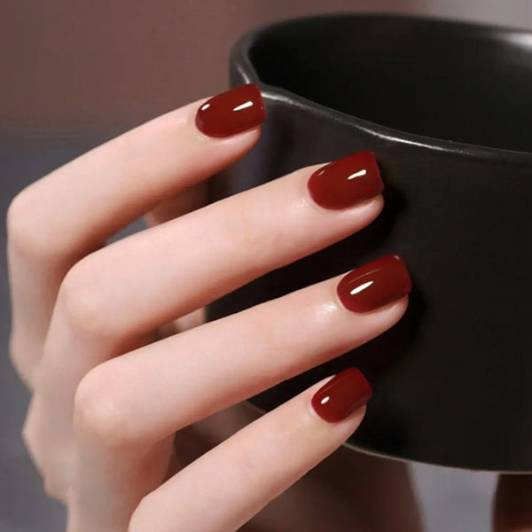 12 Sizes-24 Pcs Press On Nails CF025
