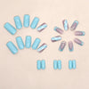 12 Sizes-24 Pcs Press On Nails Z815