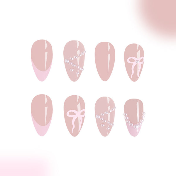 12 Sizes-24 Pcs Press On Nails C623
