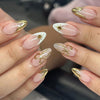 12 Sizes-24 Pcs Press On Nails JP4279