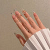 12 Sizes-24 Pcs Press On Nails Z053