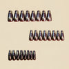 12 Sizes-24 Pcs Press On Nails Y1379