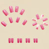 12 Sizes-24 Pcs Press On Nails Y508