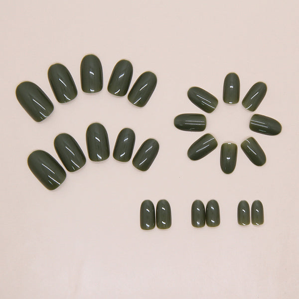 12 Sizes-24 Pcs Press On Nails CF056