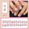12 Sizes-24 Pcs Press On Nails JB1251