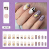 12 Sizes-24 Pcs Press On Nails W724