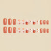 12 Sizes-24 Pcs Press On Nails Y225