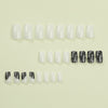 12 Sizes-24 Pcs Press On Nails JP2813