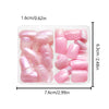 48 Pcs Press On Nails GlossyGlitter-2-48pcs