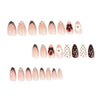 12 Sizes-24 Pcs Press On Nails JP4439