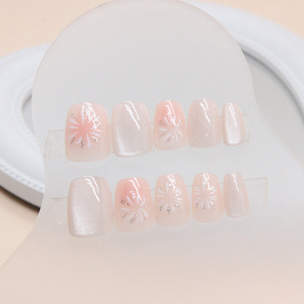 12 Sizes-24 Pcs Press On Nails MY014
