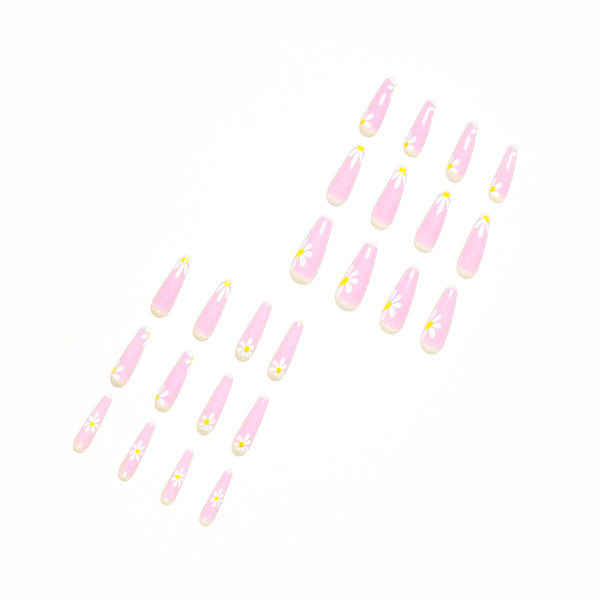 12 Sizes-24 Pcs Press On Nails JP1150