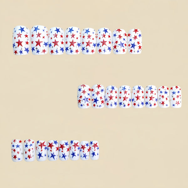 12 Sizes-24 Pcs Press On Nails Y1977