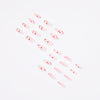 12 Sizes-24 Pcs Press On Nails JP 1432