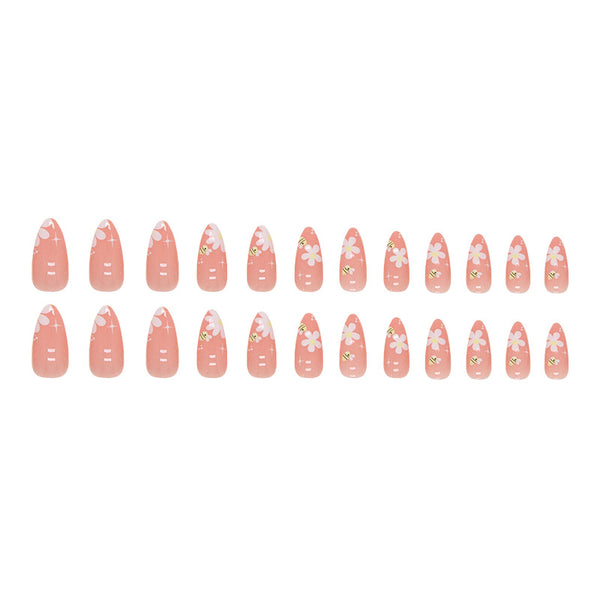 12 Sizes-24 Pcs Press On Nails W643