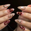 12 Sizes-24 Pcs Press On Nails JP3871