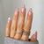 12 Sizes-24 Pcs Press On Nails JP1934