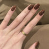 12 Sizes-24 Pcs Press On Nails CF058