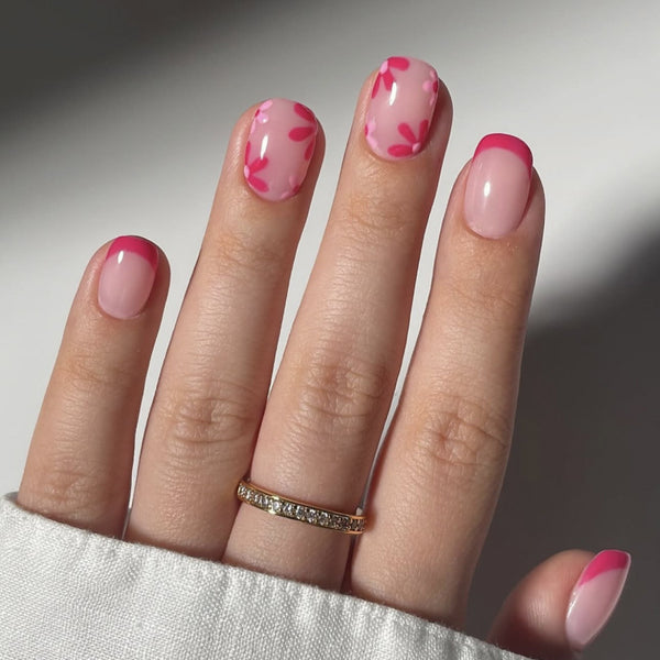 12 Sizes-24 Pcs Press On Nails JP3931